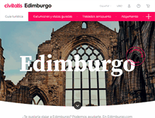 Tablet Screenshot of edimburgo.com